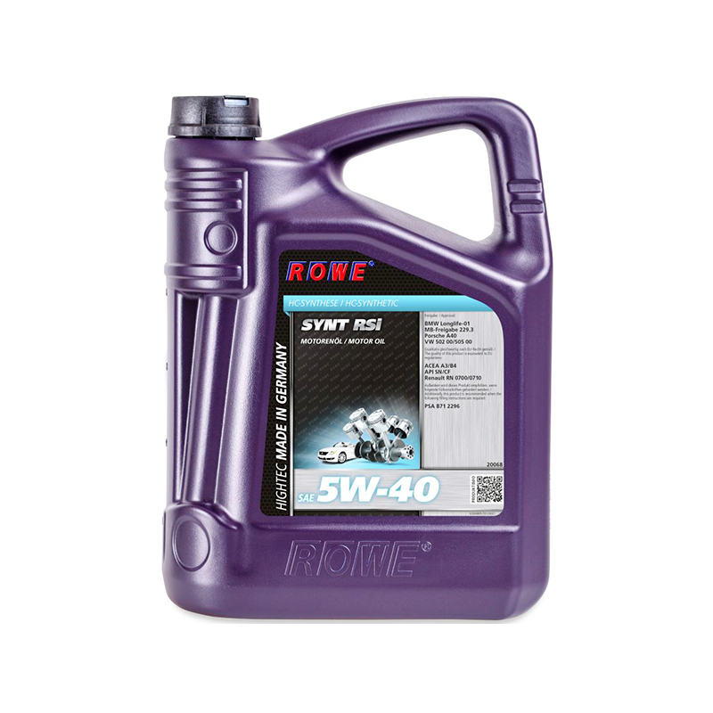 SYNT RSi SAE 5W-40 5L – AZ AUTORICAMBI – TICINO